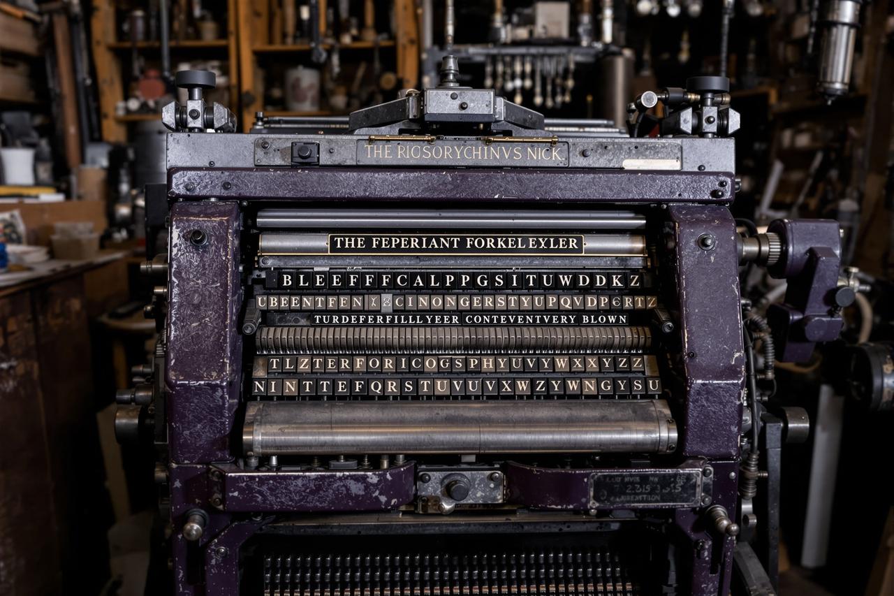七七影视 - 《字体有灵》· 活字印刷的复刻之旅 - 图1 《字体有灵》· 活字印刷的复刻之旅 - 图1