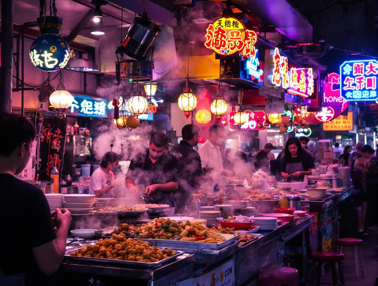 七七影视 - 夜市寻味 · 广州宵夜地图 夜市寻味 · 广州宵夜地图